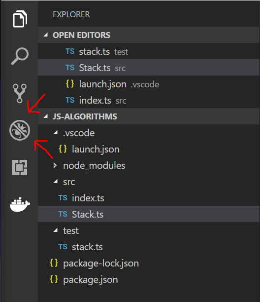 Starting the Visual Studio Code Debugger