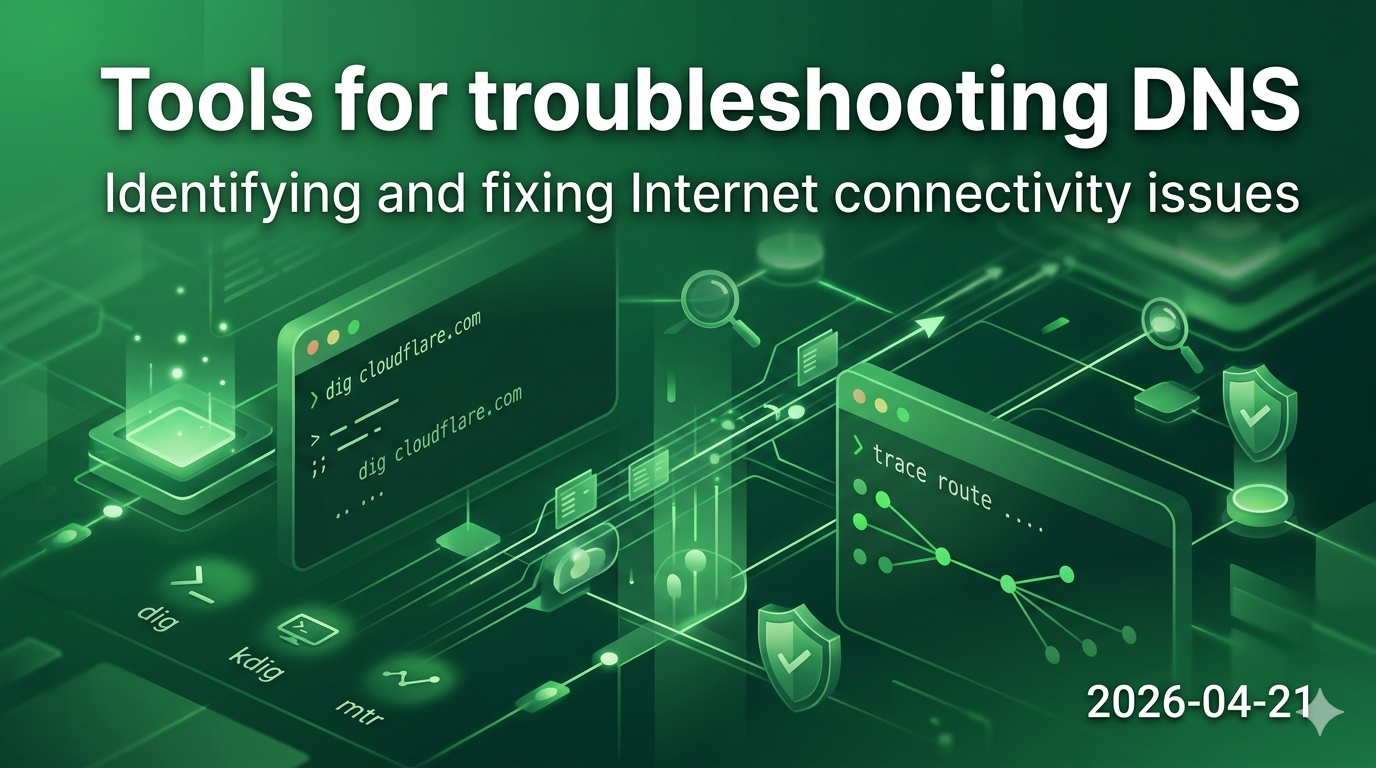 Tools for troubleshooting DNS