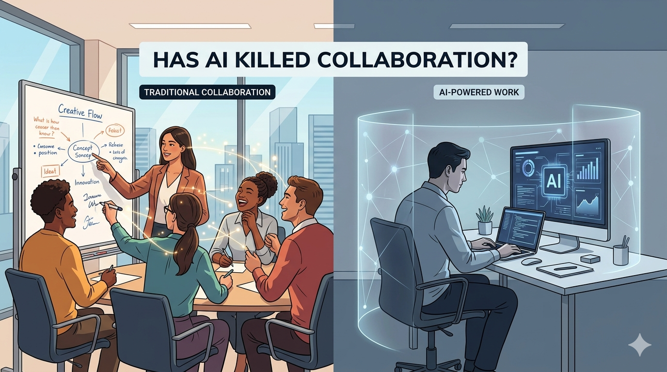 Has AI killing collaboration?
